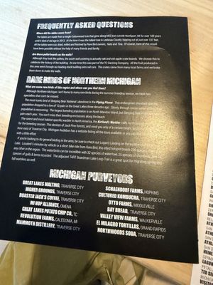 Menu photo 1 Rare Bird Brewpub Traverse City, MI