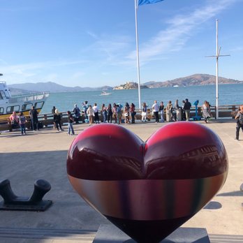 PIER 39 - Heart by Pier 39 - Shopping Centers Near Me - San Francisco, California