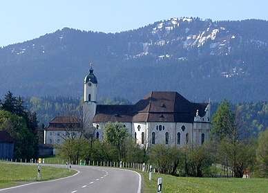 Pilgrimage Church of Wies by null