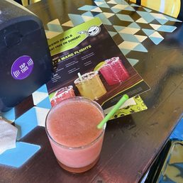 Strawberry frozen margarita