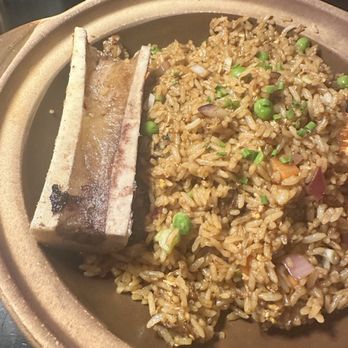 Cinnabar - Fried rice with bone marrow - Sushi Bars Near Me - Massapequa, New York Cinnabar - Fried rice with bone marrow - Sushi Bars Near Me - Massapequa, New York