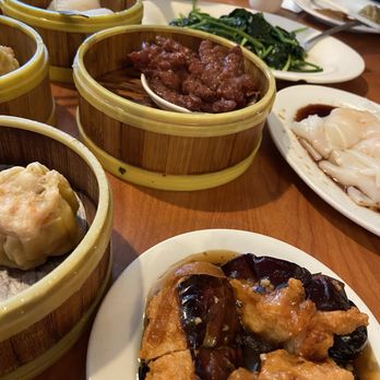 Ocean Delight Seafood Restaurant - Seafood Shumai, Shrimp Stuffed Eggplant, chicken feet, garlic peas, shrimp rice noodle roll - Dim Sum Near Me - San Jose, California Ocean Delight Seafood Restaurant - Seafood Shumai, Shrimp Stuffed Eggplant, chicken feet, garlic peas, shrimp rice noodle roll - Dim Sum Near Me - San Jose, California