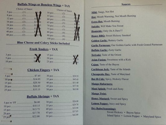 Menu photo 5 Wings To Go Woodbury Heights, NJ Menu photo 5 Wings To Go Woodbury Heights, NJ