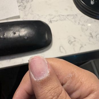 Leann's Nails - This is her butchering my natural nails - Nail Salons Near Me - Alameda, California Leann's Nails - This is her butchering my natural nails - Nail Salons Near Me - Alameda, California