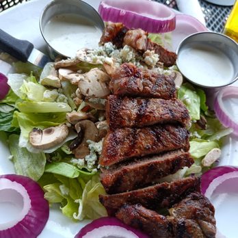 River City Grille - Post trail half marathon steak salad. Hello heaven!! - American Near Me - Marble Falls, Texas River City Grille - Post trail half marathon steak salad. Hello heaven!! - American Near Me - Marble Falls, Texas
