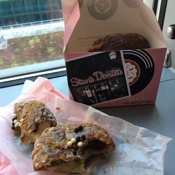 Stan's Donuts & Coffee - Filled with fresh banana slices and caramel cookie butter! - Donuts Near Me - Chicago, Illinois Stan's Donuts & Coffee - Filled with fresh banana slices and caramel cookie butter! - Donuts Near Me - Chicago, Illinois