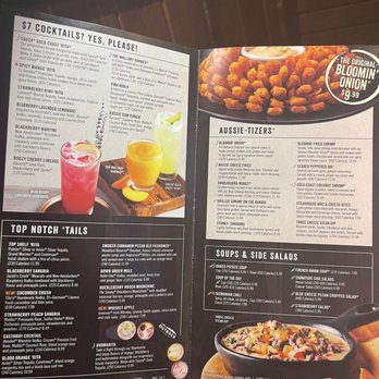 Outback Steakhouse - Menu - Steakhouses Near Me - Miami, Florida Outback Steakhouse - Menu - Steakhouses Near Me - Miami, Florida