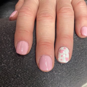 Aesthetics Nail Spa - Valentines nails. - Nail Salons Near Me - Olympia, Washington