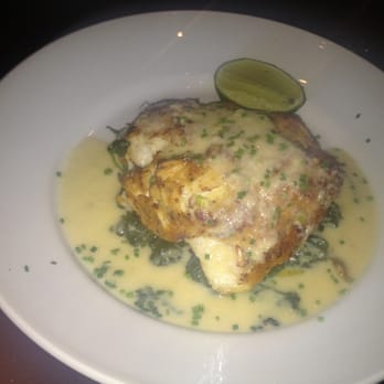 Prime One Twelve - Jumbo Lump Crab Crusted Grouper - Steakhouses Near Me - Miami Beach, Florida Prime One Twelve - Jumbo Lump Crab Crusted Grouper - Steakhouses Near Me - Miami Beach, Florida
