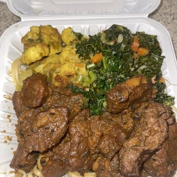 Ital Vital - Loo veganbeef flower noodles n some more stuff under can't remember - Caribbean Near Me - Scarborough, Ontario
