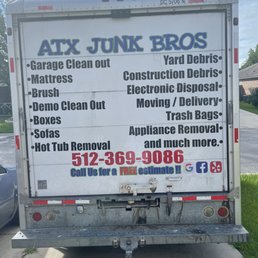 Their business logo on the back of their truck Their business logo on the back of their truck