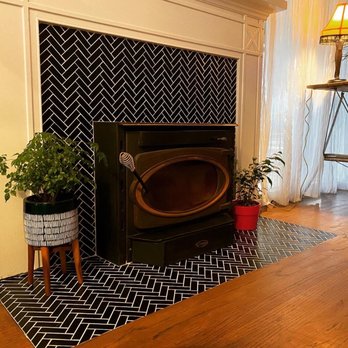 Mike’s Tile - a wood burning stove - Tiling Near Me - North Highlands, California Mike’s Tile - a wood burning stove - Tiling Near Me - North Highlands, California