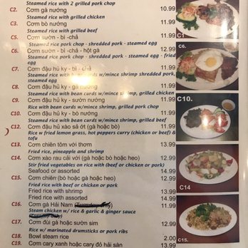 Pho Toronto - Menu - Vietnamese Near Me - Toronto, Ontario