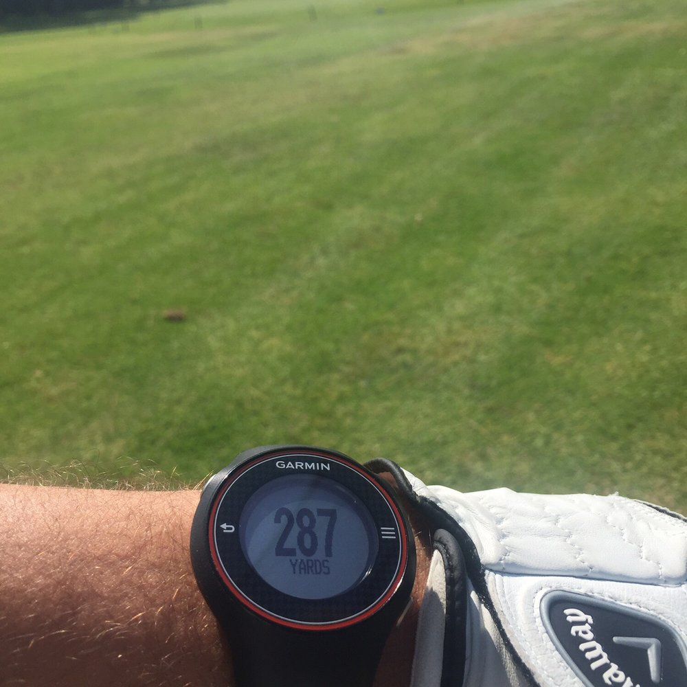 Los Amigos Golf Course - Best drive of the day coming on the 18th. Go figure. - Golf Near Me - Downey, California