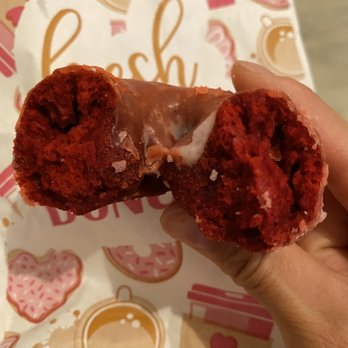 Donut Lovers - Red velvet cake donut. Yum! - Donuts Near Me - Plano, Texas Donut Lovers - Red velvet cake donut. Yum! - Donuts Near Me - Plano, Texas