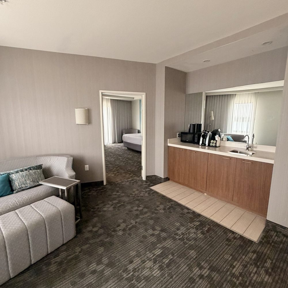 Courtyard by Marriott South Bend Downtown - Hotel room - living area - Hotels Near Me - South Bend, Indiana Courtyard by Marriott South Bend Downtown - Hotel room - living area - Hotels Near Me - South Bend, Indiana