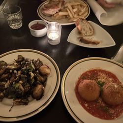 Tavern 227 - Brussel sprouts and Arancini