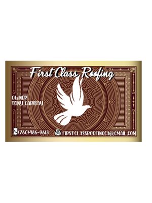 First Class Roofing Logo