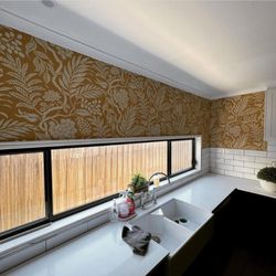 Thaddeus Wallpaper Installation - Wallcovering Houston