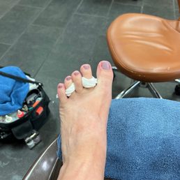 First time and love my pedicure!