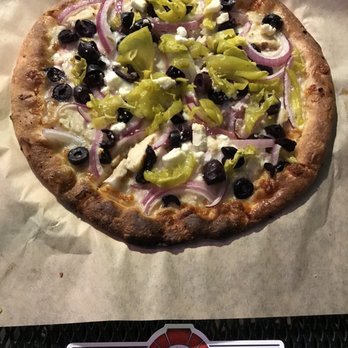 Rustic Fire - 9" Personal Greek Pizza - Pizza Near Me - Paso Robles, California Rustic Fire - 9" Personal Greek Pizza - Pizza Near Me - Paso Robles, California