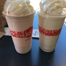 Strawberry & Vanilla shake so thick old fashioned