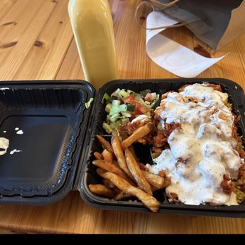 Flavor Hut - Nashville Tenders Over Rice Platter - Burgers Near Me - Camp Hill, Pennsylvania