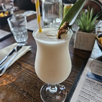 Poquitos - pina colada slushie - Mexican Near Me - Seattle, Washington