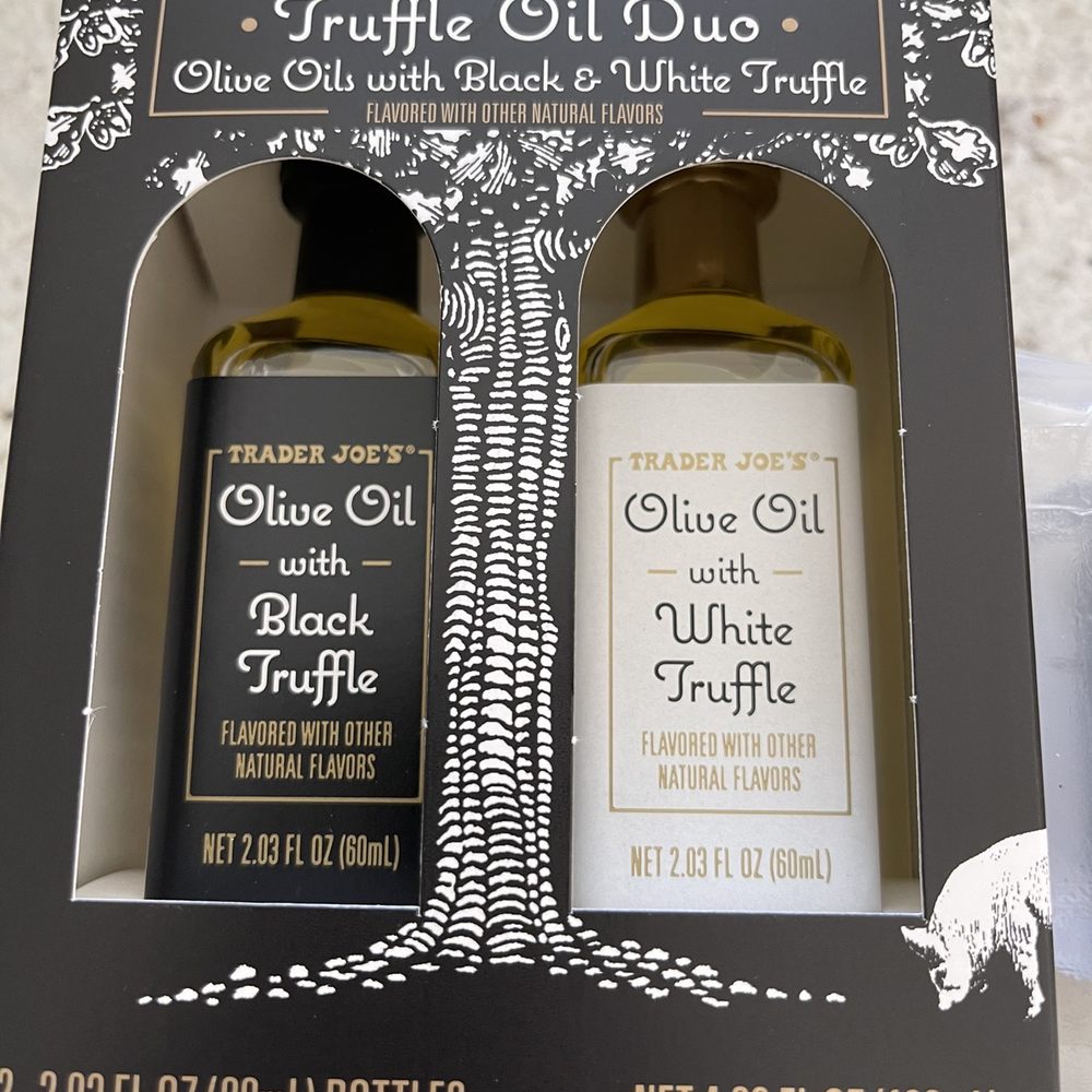 Trader Joe's - TJ's Truffle Oil Duo - Grocery Near Me - Folsom, California Trader Joe's - TJ's Truffle Oil Duo - Grocery Near Me - Folsom, California