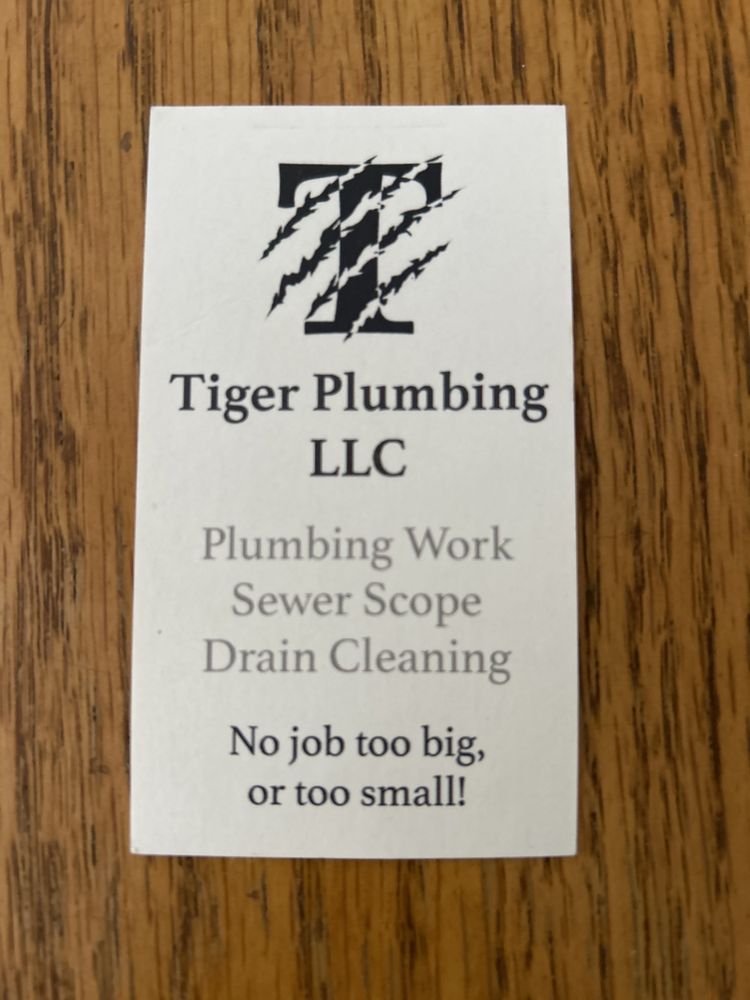 Slide of Tiger Plumbing
