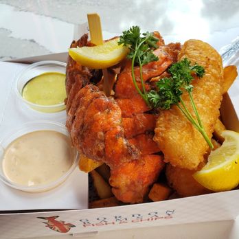 Gordon Ramsay Fish & Chips - Lobster and shrimp add fish. Overcooked. - Fish & Chips Near Me - Washington, DC, District of Columbia Gordon Ramsay Fish & Chips - Lobster and shrimp add fish. Overcooked. - Fish & Chips Near Me - Washington, DC, District of Columbia
