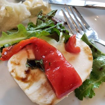 Stella Trattoria & Bar - mozzarella with red pepper - Italian Near Me - Blue Point, New York Stella Trattoria & Bar - mozzarella with red pepper - Italian Near Me - Blue Point, New York