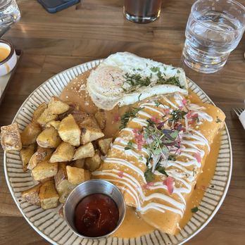 Blackstone Kitchen - Chipotle enchiladas w/ arrachera inside - New American Near Me - Corona, California