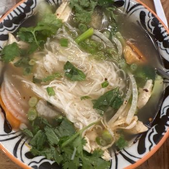 Photastic - Veggie Pho with chicken - Vietnamese Near Me - Vero Beach, Florida