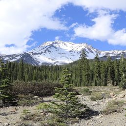 Mt. Shasta at the lookout point.