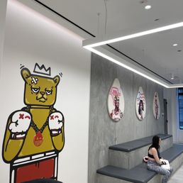 the waiting area