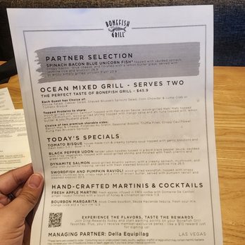 Bonefish Grill - Menu - Seafood Near Me - Las Vegas, Nevada Bonefish Grill - Menu - Seafood Near Me - Las Vegas, Nevada