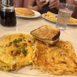 Borgen's Cafe - Veggie omelette