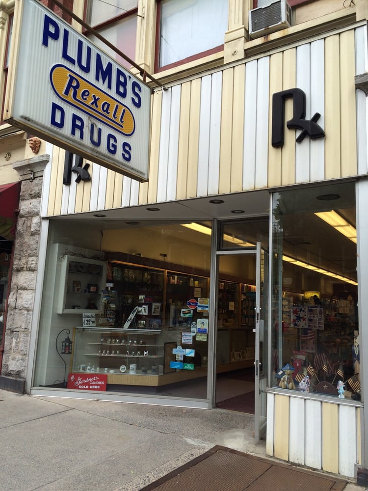 PLUMB’S DRUG STORE Updated August 2024 105 N Allegheny St
