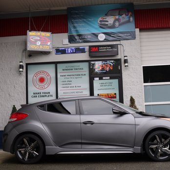 D&A Customs - My badass 2013 Veloster Turbo wrapped in MATTE SILVER. Verrrrry beautifully done by the guys at D&A Customs! - Signmaking Near Me - Tukwila, Washington