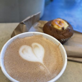 Intelligentsia Coffee - Cappucino and pumpkin muffin - Coffee & Tea Near Me - Austin, Texas Intelligentsia Coffee - Cappucino and pumpkin muffin - Coffee & Tea Near Me - Austin, Texas