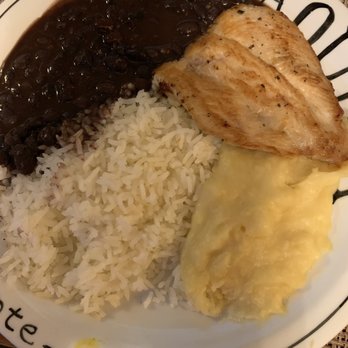 Joaquina - Kids Chicken and mashed potatoes rice and beans included. Daughter loved the beans best of all. - Bars Near Me - Rio de Janeiro, RJ Joaquina - Kids Chicken and mashed potatoes rice and beans included. Daughter loved the beans best of all. - Bars Near Me - Rio de Janeiro, RJ