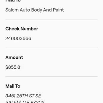 Salem Autobody & Paint - Payment - Body Shops Near Me - Salem, Oregon Salem Autobody & Paint - Payment - Body Shops Near Me - Salem, Oregon