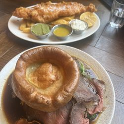 Roast and fish&chips