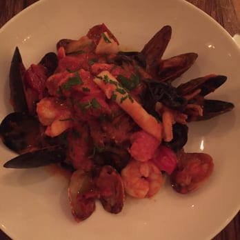 Gran Morsi - black linguine with seafood - Italian Near Me - New York, New York