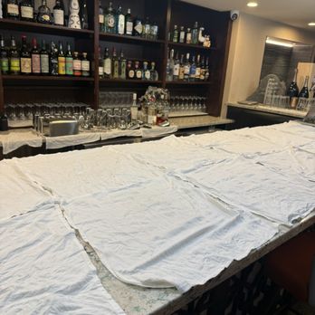 Wu's Dynasty - Drying clothes in the bar - Dim Sum Near Me - New York, New York