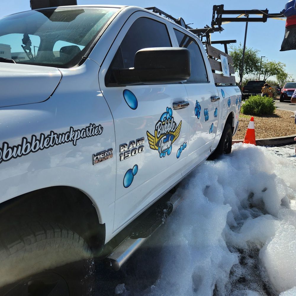 Bubble Truck - Phoenix - The truck - Party Equipment Rentals Near Me Bubble Truck - Phoenix - The truck - Party Equipment Rentals Near Me
