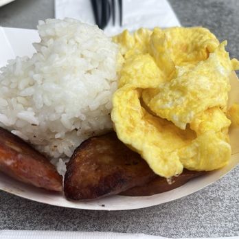 Leilani's Cafe - Portuguese sausage, eggs and rice - Breakfast & Brunch Near Me - San Diego, California