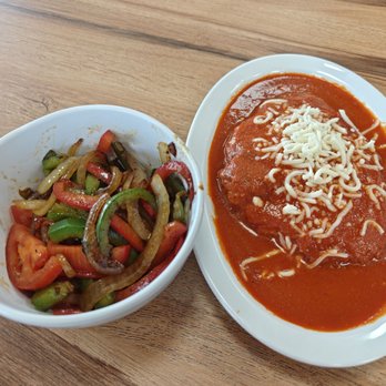 Taqueria La Puerta - Appetizer: Chile releno side of veggies - Mexican Near Me - Sacramento, California Taqueria La Puerta - Appetizer: Chile releno side of veggies - Mexican Near Me - Sacramento, California