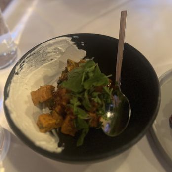 Pago - Sweet potato salad, just okay, needed salt, would rather it be warm - New American Near Me - Salt Lake City, Utah Pago - Sweet potato salad, just okay, needed salt, would rather it be warm - New American Near Me - Salt Lake City, Utah